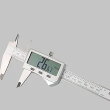 

LCD Digital Caliper 0-150mm Stainless Steel Industrial Grade Electronic Vernier Caliper Metric/Inch Micrometer Measurement Tool