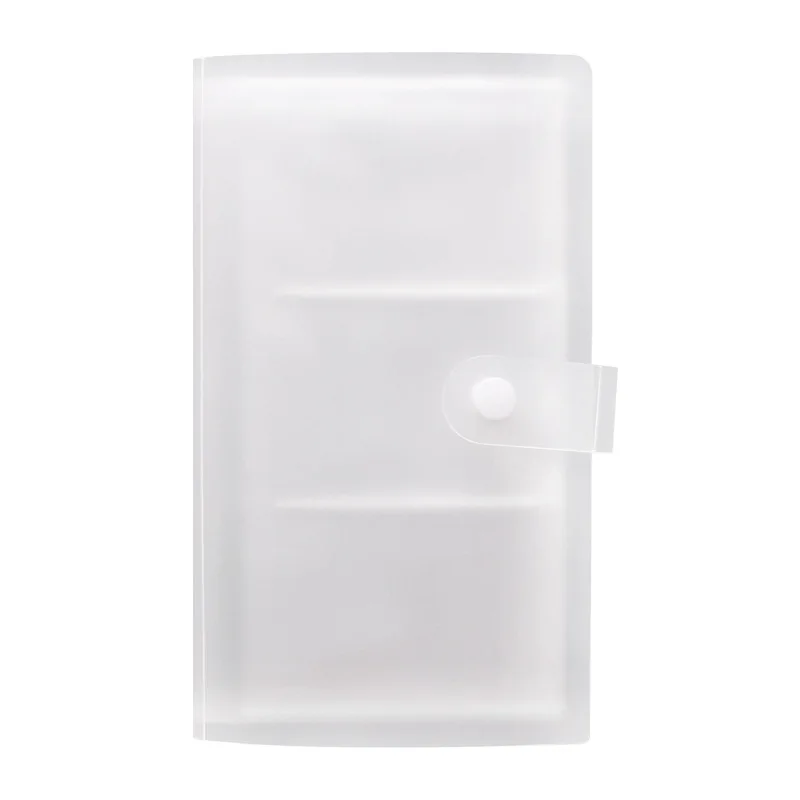 1PC 120 Slot ID Card Holder Card Book Large Capacity Holder Ticket Collection Book Photo Book