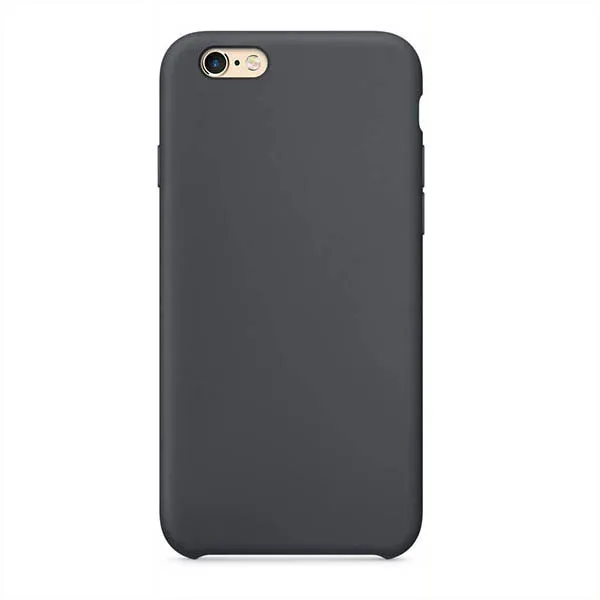 38 Charcoal Gray Фирменный силиконовый чехол для телефона для iPhone XR X XS Max 7 8 6 6s Plus чехол s для Apple iPhone 11 Pro Max с логотипом задняя крышка - Цвет: 38 Charcoal Gray