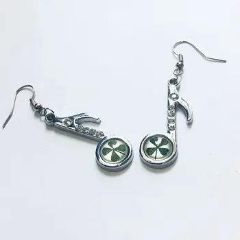 

YQTDMY Vogue Brand Four Leaf Clover Charming note Style Design Earring