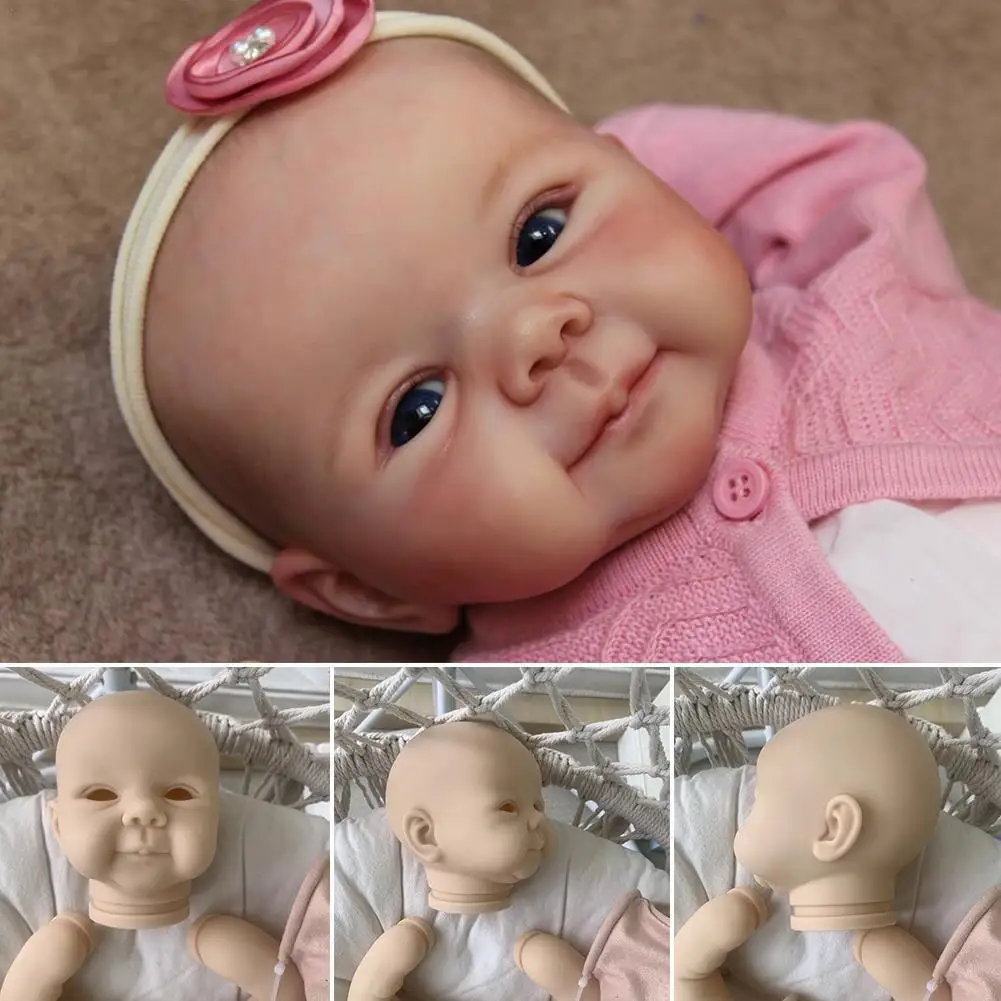 20 pulgadas Muñeca Bebé Reborn Doll Kit Juliette Kit de vinilo suave de alta calidad 