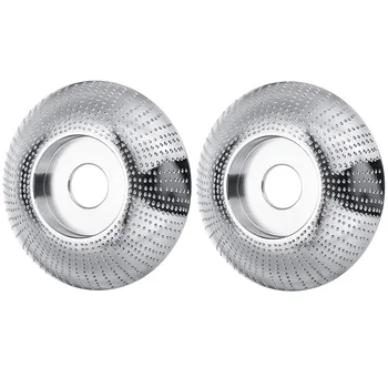 

Grinder Shaping Disc 3-3/10 Inch(85mm) Diameter 3/5 Inch (16mm) Wood Sanding Carving Disc for Angle Grinder(2 Pieces)