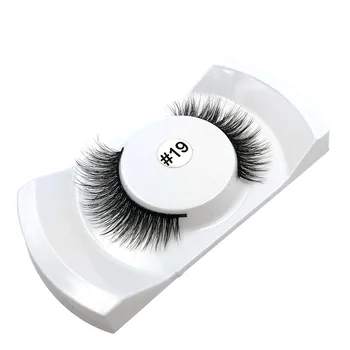 

10 Pairs Natural False Eyelashes 3d Makeup 3d Mink Lashes Soft Eyelashes Extension Fake Strip Mink Eyelashes Long Drop Shipping