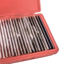 Bloc de tampons de fraisage CNC parallèle, 40 pièces/boîte, fabriqué de haute précision, épaisseur 1/32"