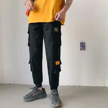 

Men's overalls tide brand 2020 new summer Korean version of the trend loose casual wild ins super hot nine-point pants