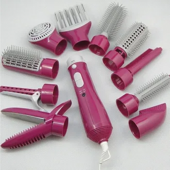 hair dryer curler straightener set