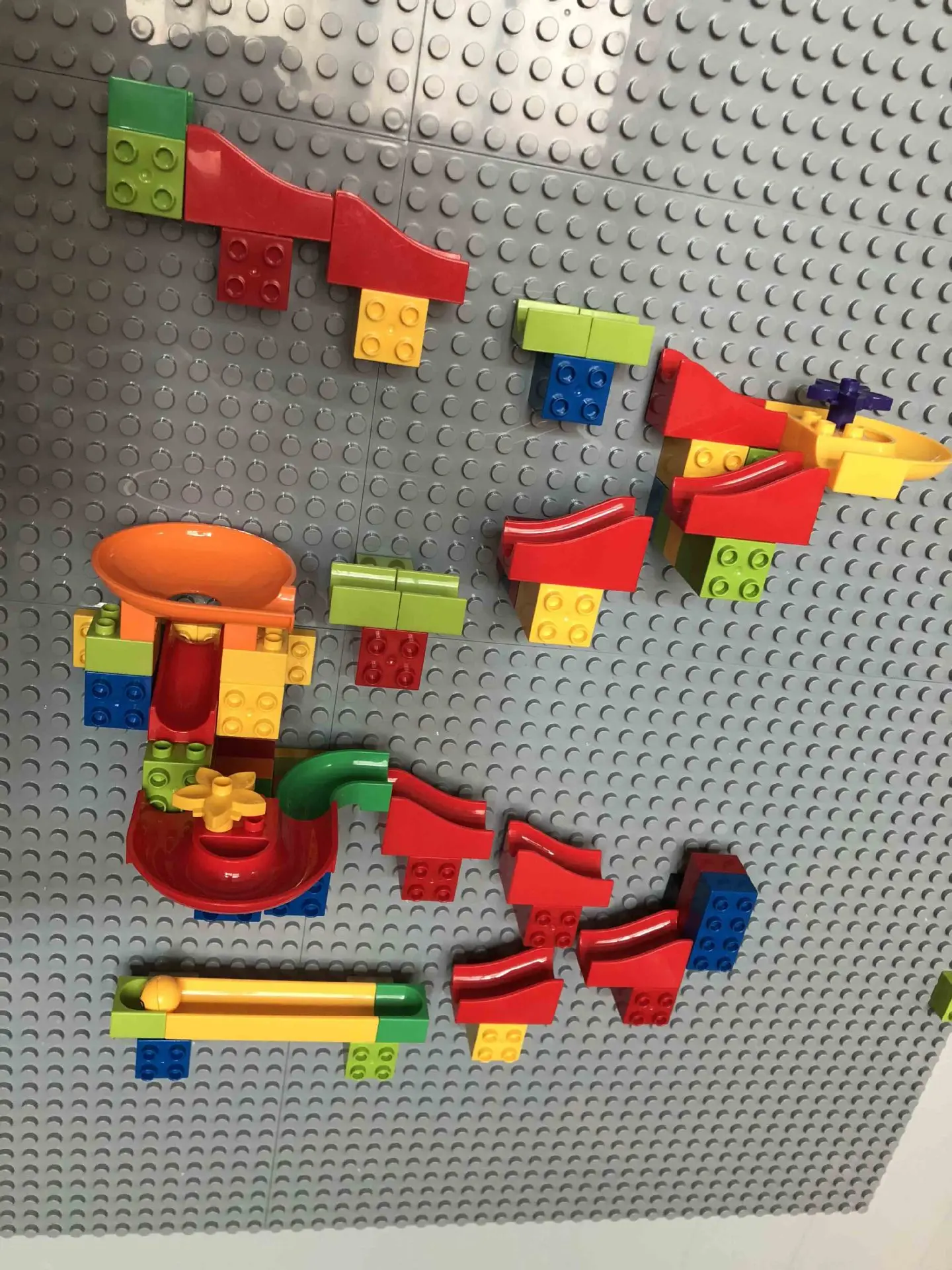 

CHILDREN'S Room Customizable Building Blocks Wall Slide Accessories Bag Pipeline Bag Kindergarten Fight Inserted Assembling Buil
