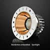 BRGT LED Spot Light Frameless Embedded Lights 7W COB Ceiling Lamp 85-265V Trimless Aluminum Recessed Downlight Indoor Lighting 2