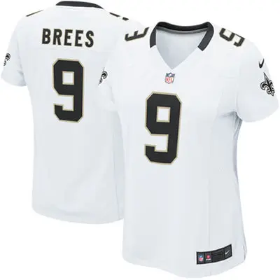 Армейский зеленый Стилизованный, Орлеан Drew Brees Brandin Cooks для женщин Джерси - Цвет: Армейский зеленый