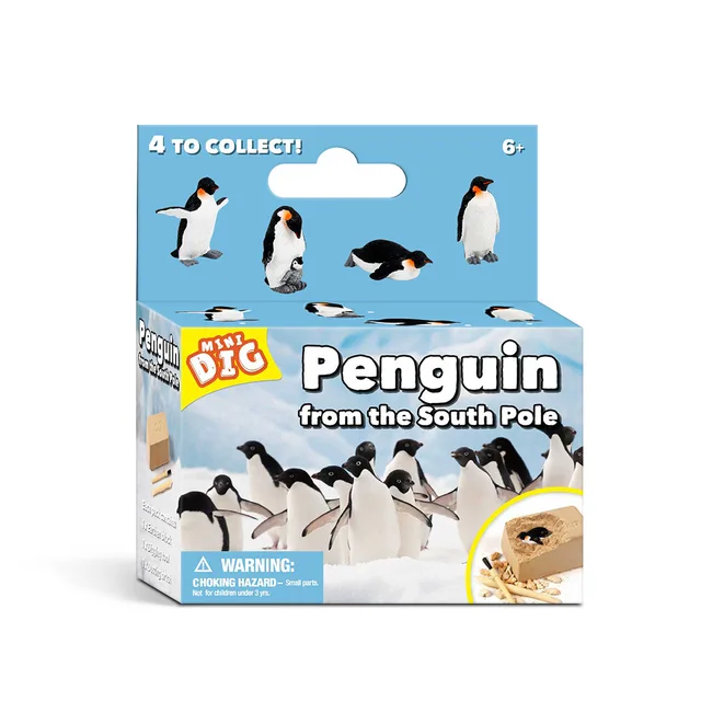 Children S Creativity New Diy Digging Penguins Pirate A Treasure House Gemstone Children S Wisdom Explore Digging Toys Aliexpress