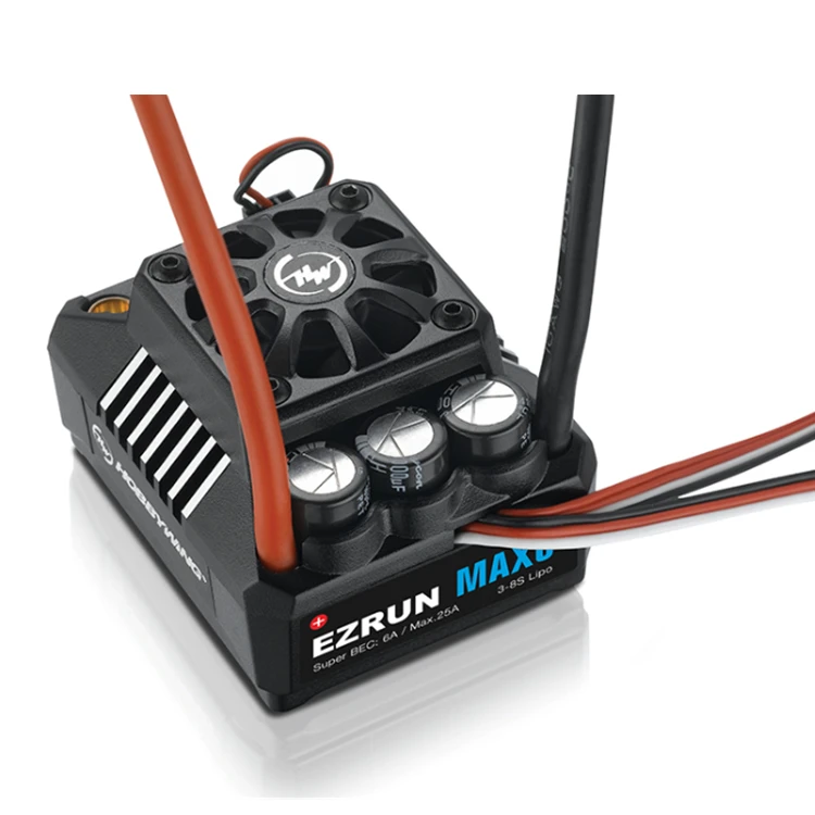 HOBBYWING EZRUN MAX-6 V3 160A контроллер скорости ESC w/Super BEC T enchufe para 1/6 HPI