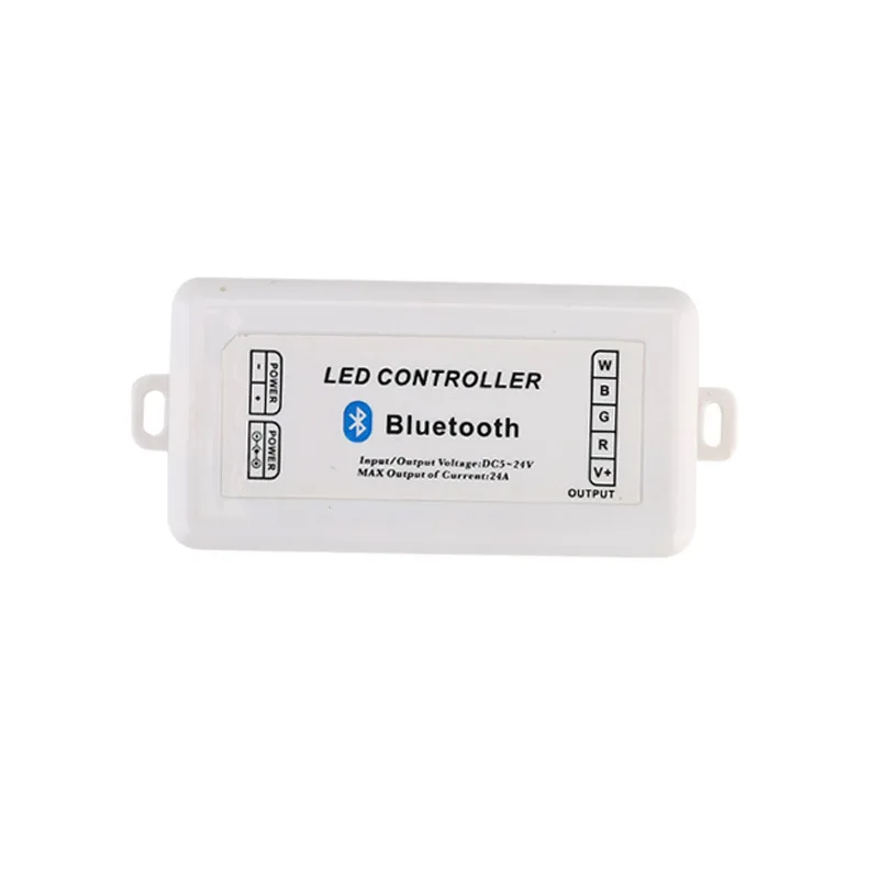 12V216W мобильный телефон Bluetooth APP умный контроллер RGB Красочная осветительная лента светодиодный контроллер напрямую от производителя
