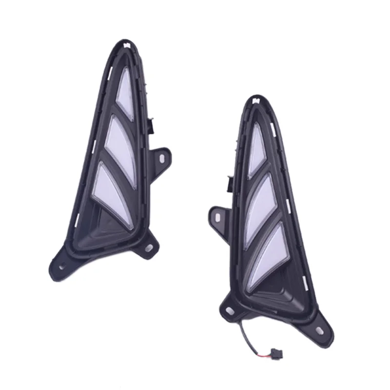 

For Toyota Chr C-Hr 2017 2018 Led Daytime Running Light Fog Lamp Cover Drl Bumper Lights Turn Signal Lamp Dimmer Functions