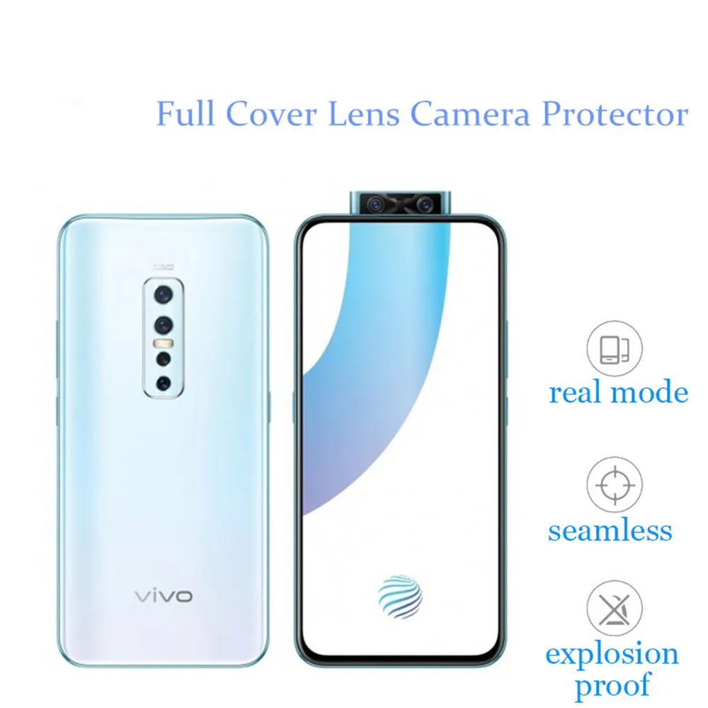 2 в 1 защитное стекло для Vivo V17 Pro задняя пленка для объектива камеры закаленное стекло для Vivo V 17 Pro защита экрана телефона(N1115