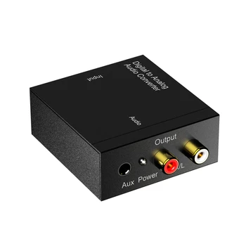 

Digital to Analog o Converter Upgrade With 3.5MM Headphone Interface Analog to Digital for Professional o Conversion(EU