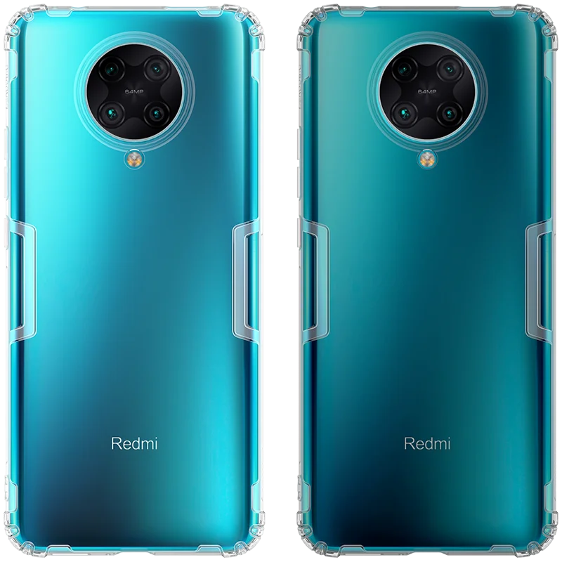 Ударопрочный чехол NILLKIN Nature из ТПУ Для Xiaomi POCO F2 PRO прозрачный силиконовый мягкий