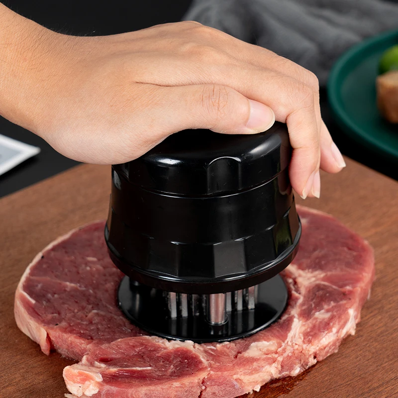 56Needles Meat Needles Household Stainless Steel Lobster Eating Steak Tenderizer Broken Rib Garish Cutter Hammer Kitchen Gadget