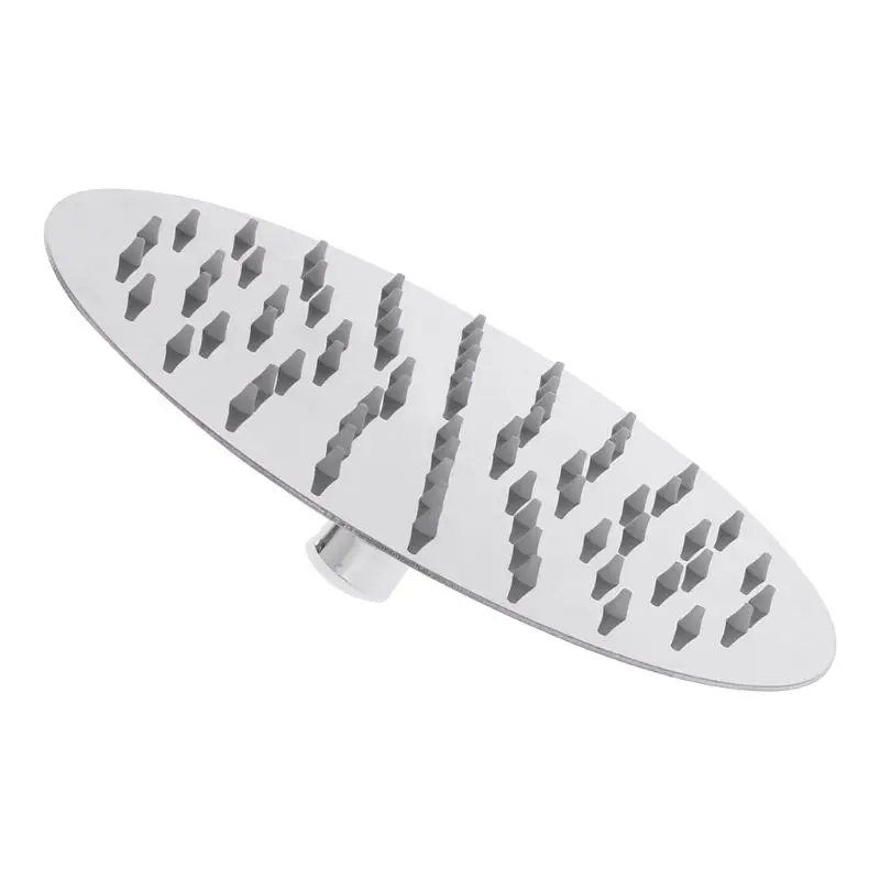 

Stainless Steel Round Showerhead Ultra-thin Rainfall Shower Head Chrome Finish Y1QB