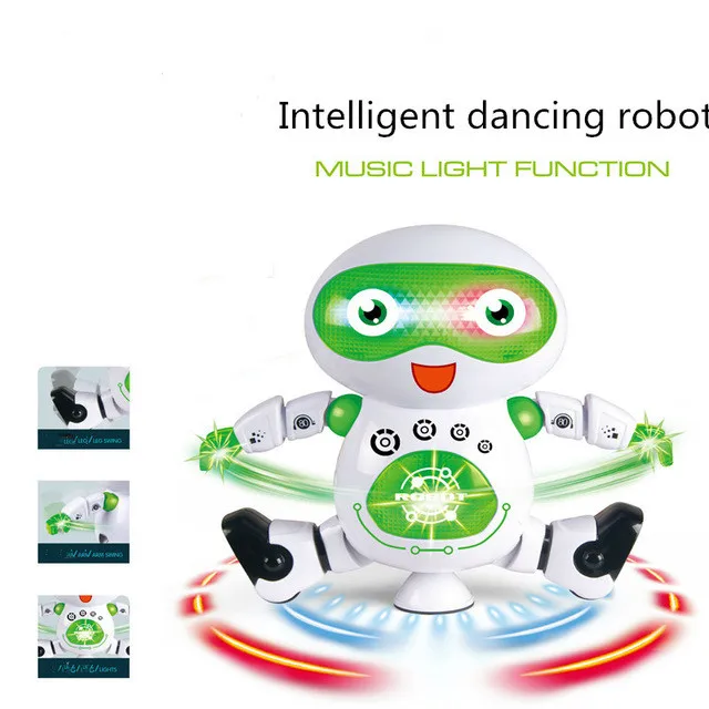 New 360 Space Rotating Dance Astronaut Robot RC Music LED Light Electronic Walking Funny Toys for Kids Children Birthday Gift - Цвет: c