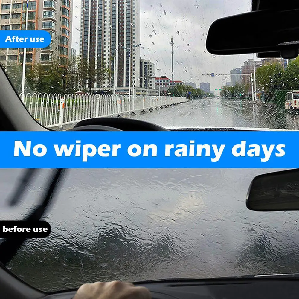 HGKJ S2 Glass Long Lasting Ceramic Windshield Nano Hydrophobic Protection Coating Safe Driving Clear Vision Car Accessories car scratch remover