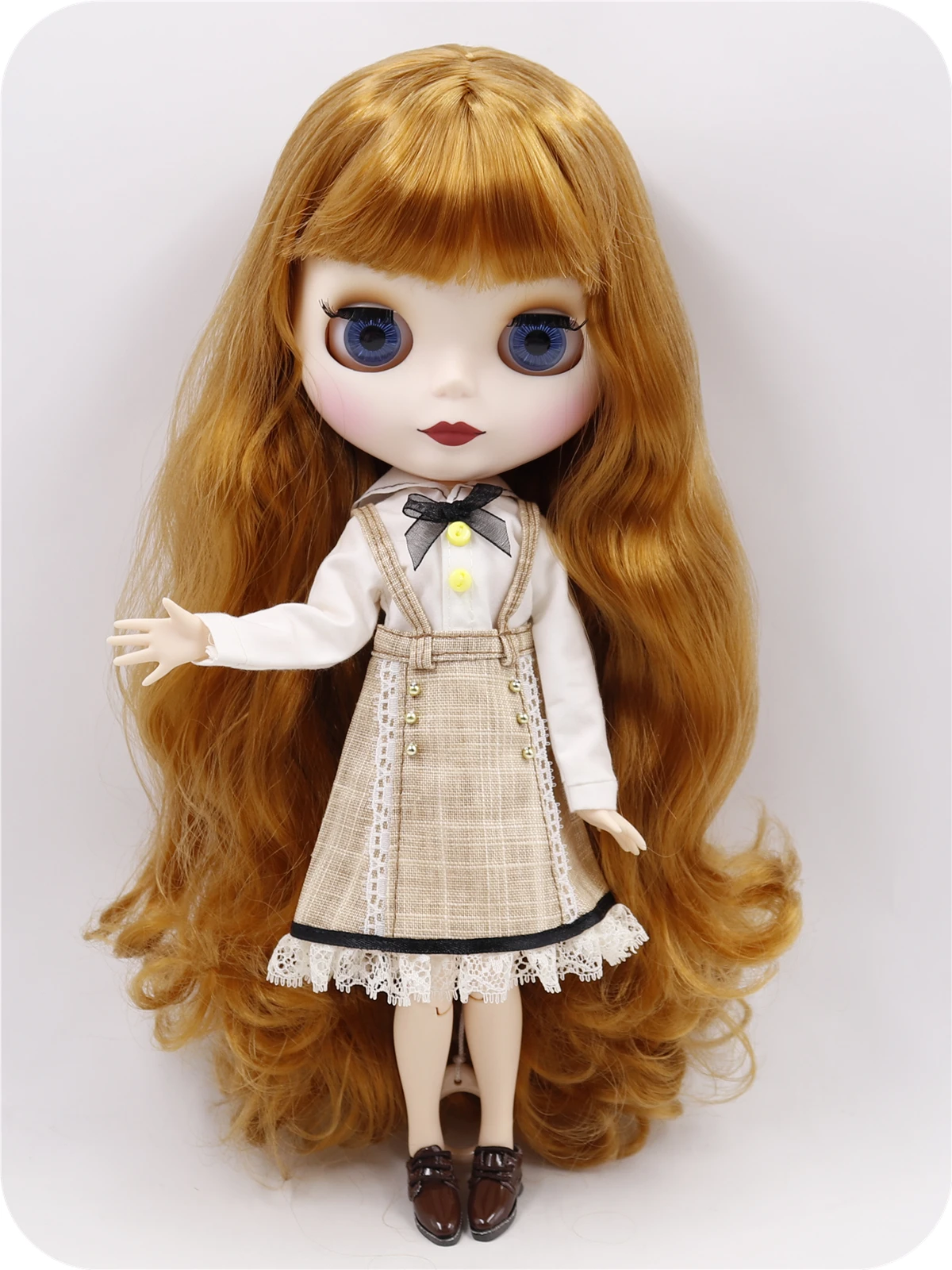 Anna – Premium Custom Blythe Doll with Cute Face 1
