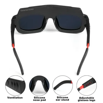 

Goggle Welding Mask Auto Dimming Soldering Helmet Eye Protection Cover