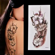 Fashion Body Art Men 3D Tattoo Robot Arm Waterproof Temporary Tattoo Sticker,