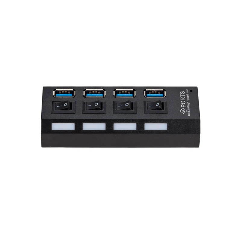 Creacube USB Hub 3,0 4 порта USB 3,0 концентратор разветвитель мульти концентратор высокой сверхскоростной 5 Гбит/с USB 3,0 концентратор для ПК