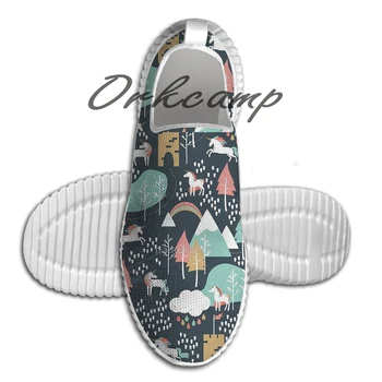 

Sport Running Shoes Unicorn Love Light Weight Walking Shoes Breathable Mesh Yoga Shoes