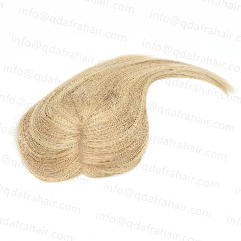 Hstonir светлый блонд Топпер 60 Топ парик Toupe Pelo Toupet Capilaire Femme маленькие волосы кусок