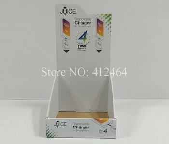 

Custom Printed Corrugated Retail Counter Whey Protein Bar Display Box Cardboard Protein Bar ( DX-075)