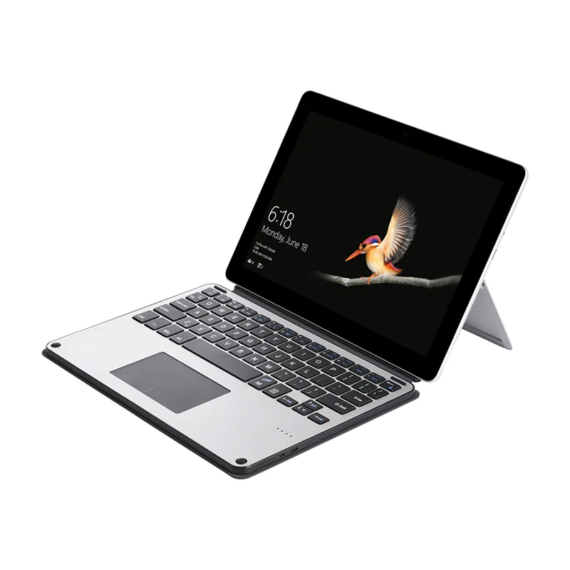 Высококачественный чехол для клавиатуры для microsoft Surface Go алюминиевая Bluetooth клавиатура для Surface Go 10 дюймов портативная клавиатура