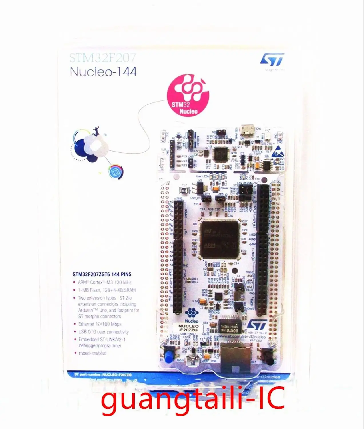 Макетная плата NUCLEO-F207ZG Nucleo STM32 F2 Series