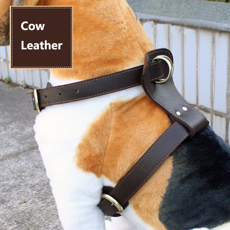 

Adult Big Dog Harness Adjustable Dog Pet Vest Collar Leash Strap Rope