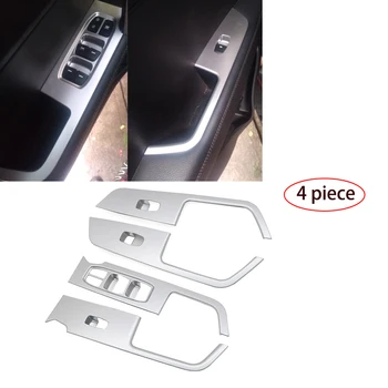 

For Hyundai ix25 Creta 2018 2019 2020 chrome Inner door armrest Car Master Window Control Switch Adjust Panel Trim Bezel Cover