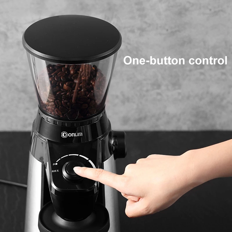 Кофемолки кофемолка полностью автоматическая Бытовая маленькая соевое молоко электрическая мельница 15 контроль скорости