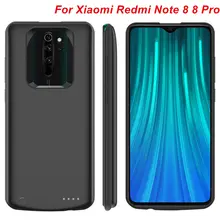 Для Xiaomi Redmi Note 8 Note 8 Pro Чехол для аккумулятора 6500 мАч зарядное устройство чехол для смартфона внешний аккумулятор для Redmi Note 8 Pro Чехол для питания s