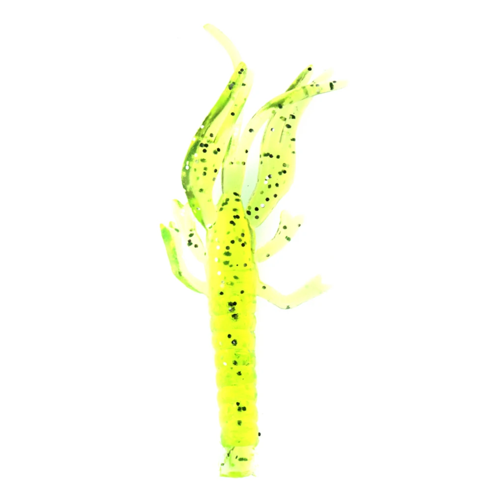 10 PCS Rubber Crayfish Shrimps Lures for Jig Or Drop Shots Fishing Perch 5.5cm Fishing Lures