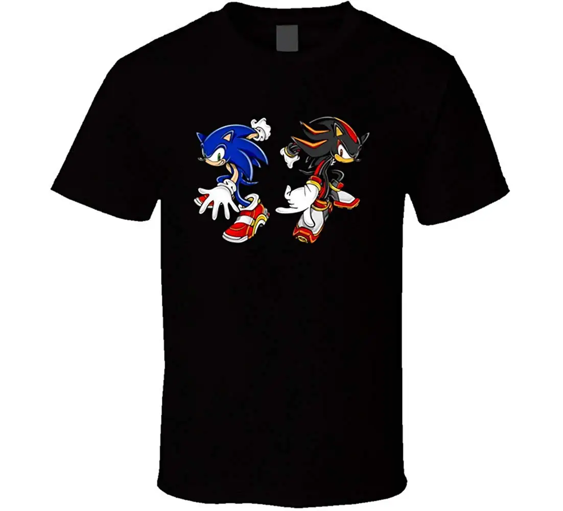 

Sonic Hedgehog Video Game t-Shirt Sonic Games t-Shirt Men Summer Style