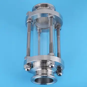 

Stainless Steel 304 Flow Sanitary Sight Glass Tri Clamp Type 38 sanitary glass