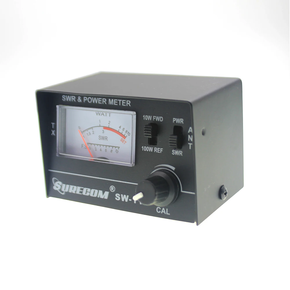 SWR Power Meter 100 Watt SURECOM SW-111 for CB Radio Antenna Test SWR Relative Power