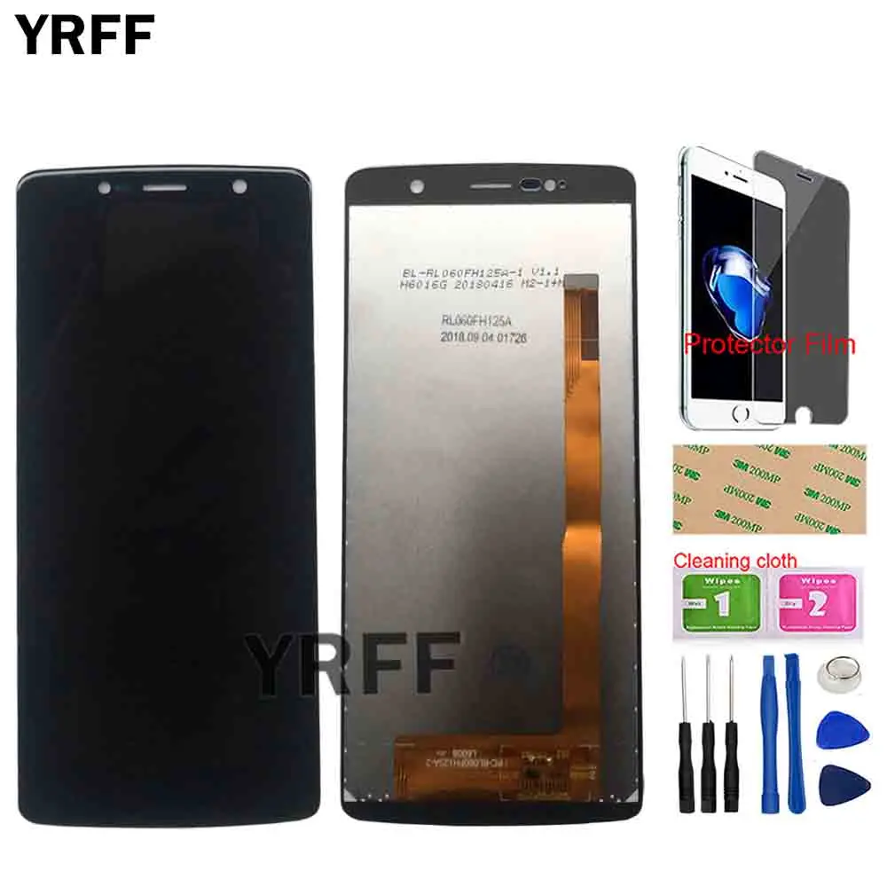 

Phone LCD Display For Leagoo Power 5 LCD Display Touch Screen Sensor Front Glass Accessories Tools Protector Film