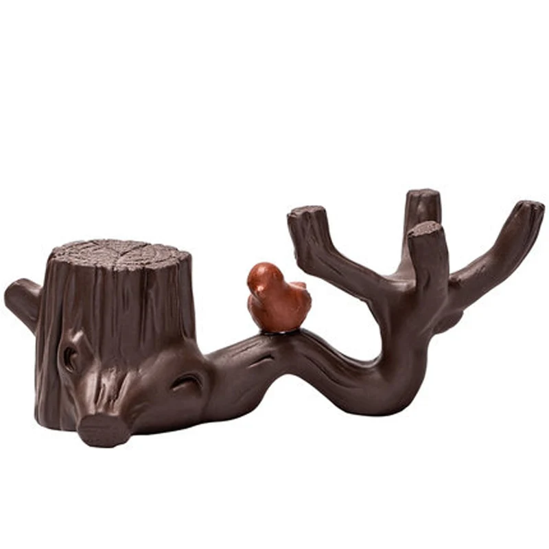 Creative Purple Clay Cover, Tea Saucer Pot Cover, Bowl Holder, Petplay Plate, Tea Set, Ceremony Accessories, Filter Frame