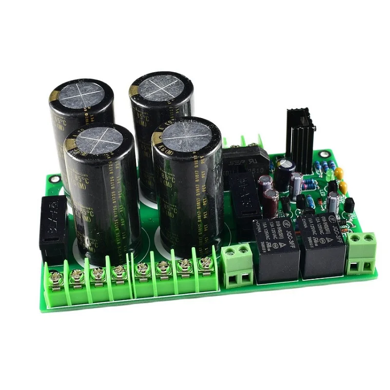 

Speaker Protection Rectifier Filter Power Supply Finished Board Indicator LED Circuit DIY Amplifier 50V 6800UF