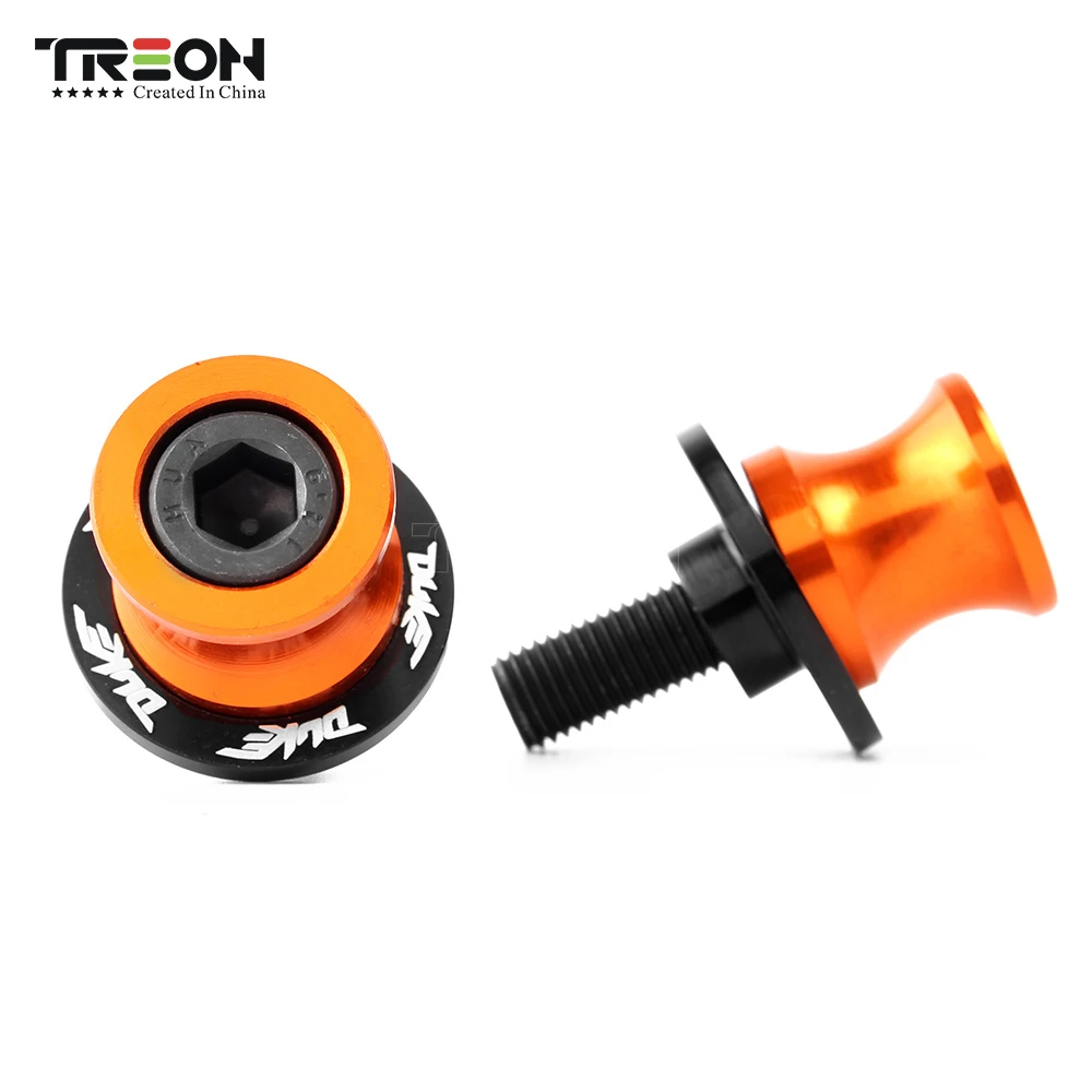 10M High Quality CNC Swingarm Spools Slider Stands Screws For KTM DUKE390 DUKE250 2017-2021 790 DUKE duke790 2018-2021