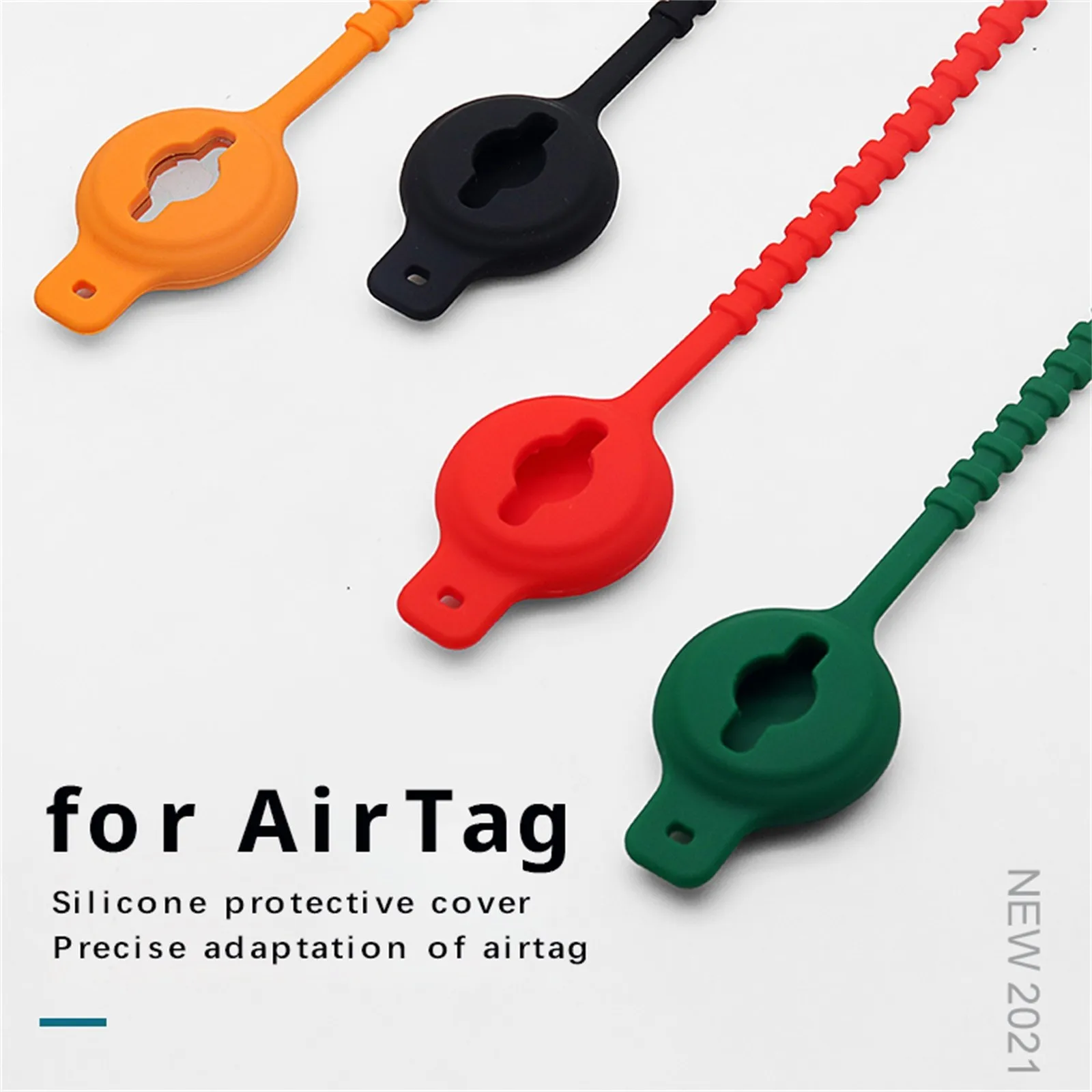 Étui Airtag en silicone pour Apple Airtags, housse de protection, anti-perte,  réglable, localisateur, manchon, vélo, enfant - AliExpress