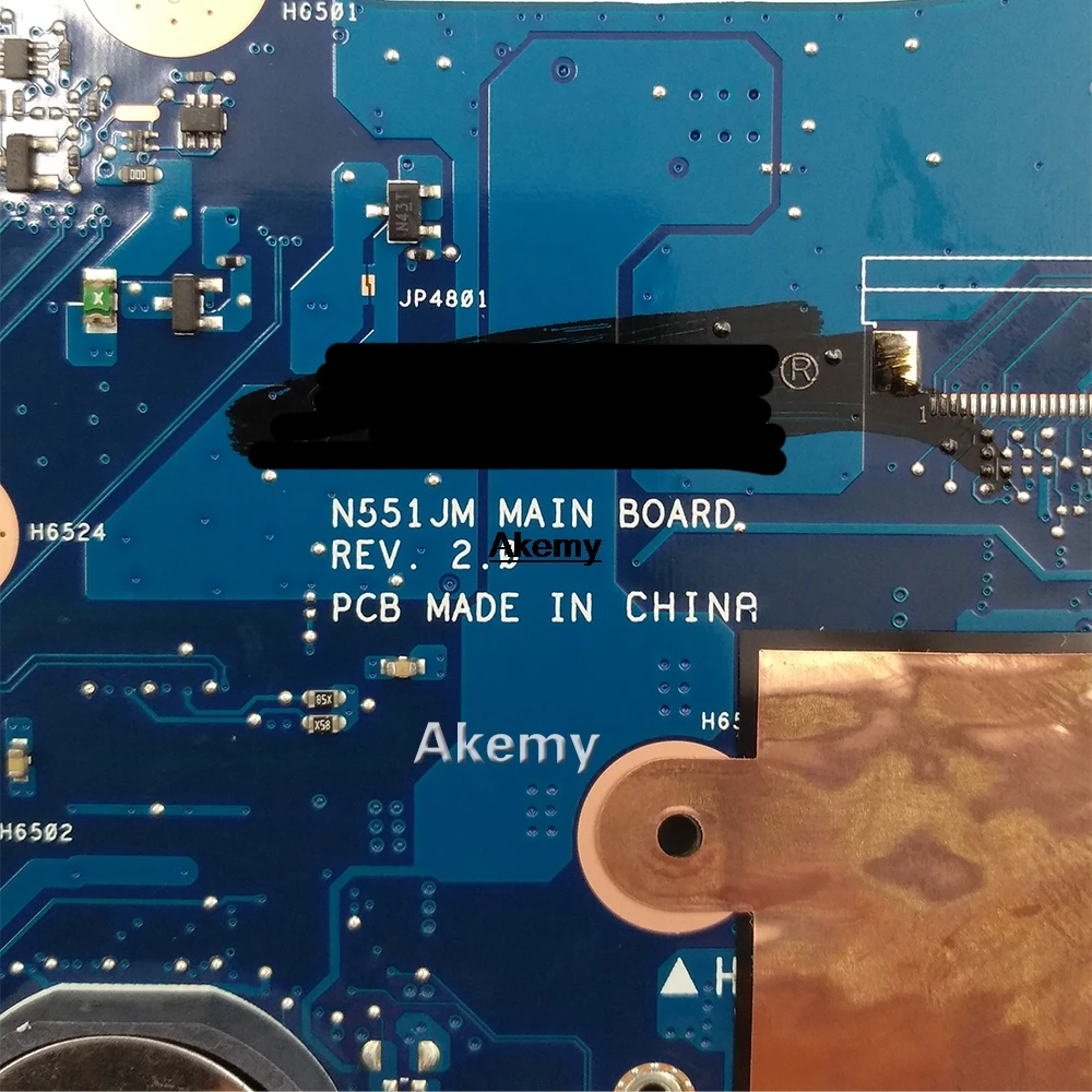 N551JX материнская плата для ноутбука ASUS N551J N551JK N551JM N551JW G551J G551JK G551JM G551JW I7-4720HQ/GTX950M оригинальная материнская плата