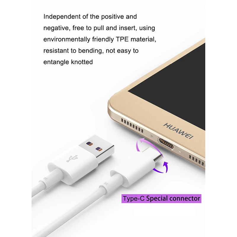 huawei USB 5A type-C кабель P30 P20 Pro lite Mate20 Pro P10 Plus lite USB 3,1 type-C супер зарядный кабель для samsung s9