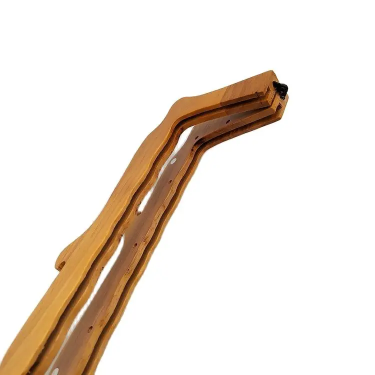 1 Set 25X12 Cm Rectangle Shape Solid Wood Material Wholesale High Quality Fashion Handmade Diy Wooden Purse Frame Obag Handles