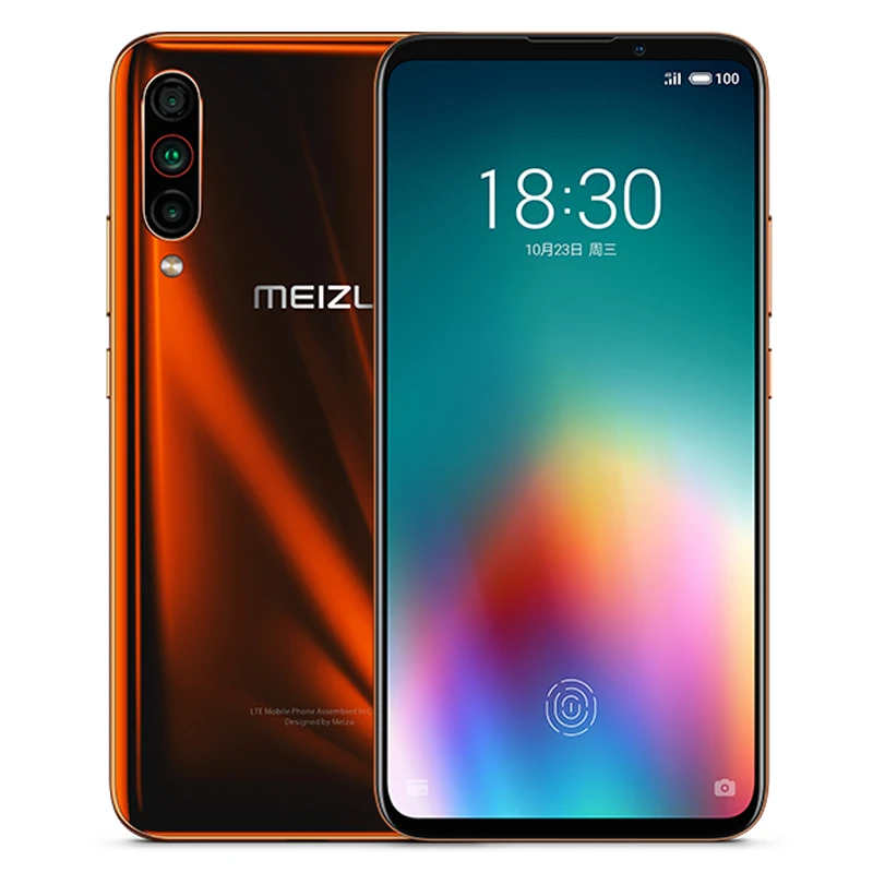 Meizu 16 T, 16 T, 6 ГБ ОЗУ, 128 Гб ПЗУ, Восьмиядерный процессор Snapdragon 855, 6,5 дюймов, 2232x1080 P, две sim-карты, три тыловая камера, сотовый телефон